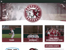 Tablet Screenshot of eastlakewolvesbaseball.com